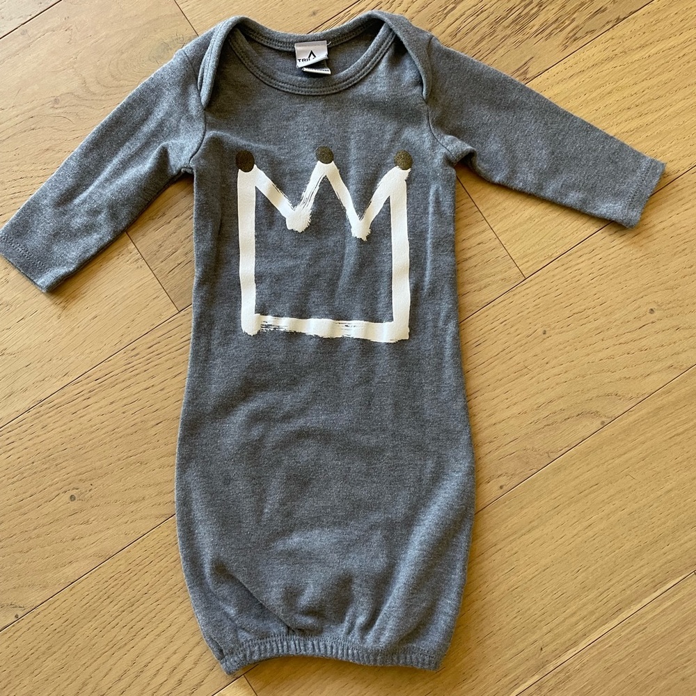 Trilogy Design Co Royalty Sleep Gown 3 Months
